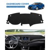 FIILINES Compatible with Dash Cover 2020-2022 Nissan Sentra Dashboard Mat