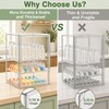 Heliospark Baby Bottle Storage Organizer for Countertop