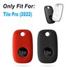 Geiomoo Silicone Case for Tile Pro 2022 Tracker, Soft Flexible