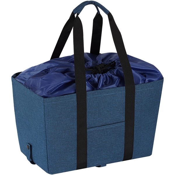 GhvyenntteS Eco Bag, 30L Foldable Shopping Bag, Cold Storage Bag, Large Capacity, Drawstring Included, Shopping Bag, Lightweight, Shopping Base, Durable, Reusable Shopping Bag, blue
