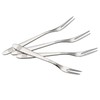 Callyne Set of 12 Mini Fruit Fork, Stainless Steel Two