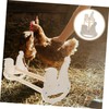 Chick Standing Bar Chicken Roosting Bar for Wooden Poultry Toy