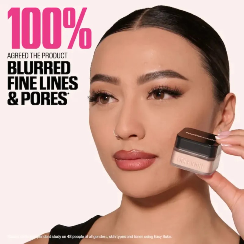 Polvo Volatil Fijador Huda Beauty Easy Bake Tono Pound cake