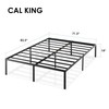 Best Price Mattress California King Metal Bed Frame in Black