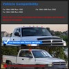 SHINEFIT LED Cab Lights Replacement for 1994-1998 Ram 1500 2500