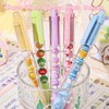 CHENBOOW Erasable Ballpoint Pen, Pack of 6 Erasable Pens, Cartoon