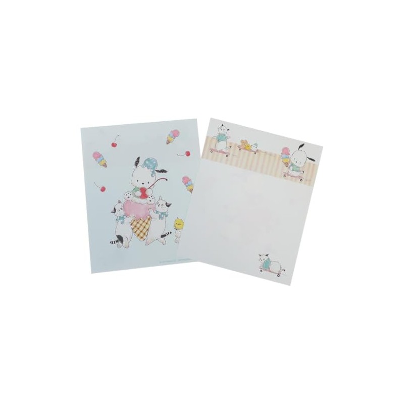 Sanrio Barley x Sanrio Characters [Letter Set] / Pochacko and