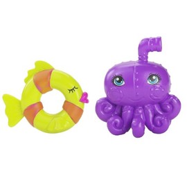 Polly Pocket T3558 Duo Cutant Doll – Funny – bouescaille and Octopus in Navy