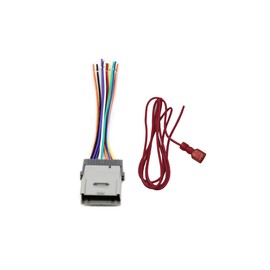 RED WOLF Replacement for GM Chevy Silverado GMC 2000-2012 Model Aftermarket Stereo Radio Wiring Harness Connector Adapter