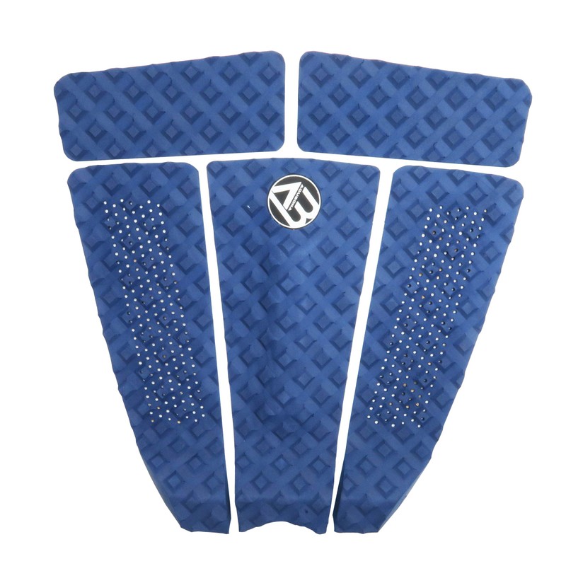 AQUBONA 5 Piece EVA Surfboard Deck Traction Pads with Kicker