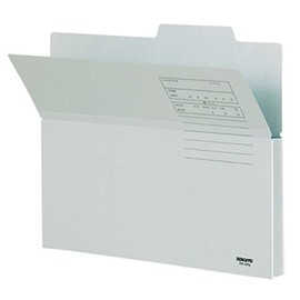 コクヨ 持ち出しフォルダー カラー A4 グレー A4-CFM