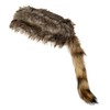 Daniel Boone & Davy Crockett Style Raccoon Hat - Synthetic
