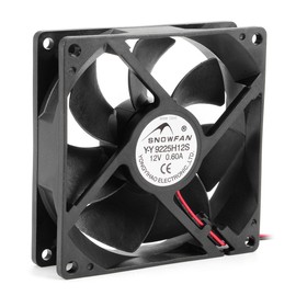 uxcell 92mm x 92mm x 25mm 12V DC Cooling Fan Long Life HY Bearing Computer Case Fan