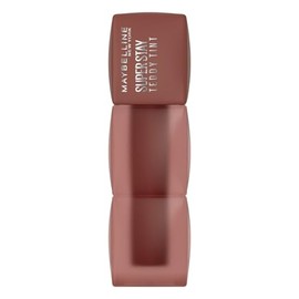 Maybelline Tinta para labios Super Stay Teddy Tint Tono Mascara Tear, 4.2ml - Tinta multiusos de larga duración, efecto mate difuminado hasta por 12H, textura suave a los labios, sin transferencias