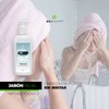 Jabón facial hipoalergénico para piel rosácea set de 2 Beohemp