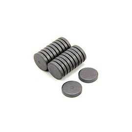 Magnet Expert® 25mm dia x 5mm thick Y10 Ferrite Magnet - 0.6kg Pull ( Pack of 20 )