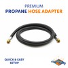 Flame King Thermo Rubber RV Slide Out Hose Assembly, 60