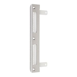 BKS S2820069 Door Frame Angle Strike Plate Round Faceplate 170 x 28 x 8 mm Steel Door Frame Strike Plate DIN L/R