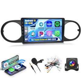 Realdio Android Car Stereo for Toyota Scion xB 2007 2008 2009 2010 2011 2012 2013 2014 2015 2016 2017 2018 2019 with CarPlay Android Auto 26UI 2GB+64GB
