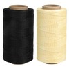 260 m Waxed Thread, Leather Craft Thread, Flat Sewing Waxed