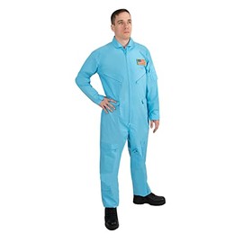 Rothco Flightsuit – Mens Pilot Coveralls – Costume Cosplay Jumpsuit, Light Blue - XL