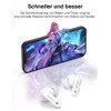 auvisio Wireless Sports Headphones: Wireless In-Ear Headphones with Charging Case,