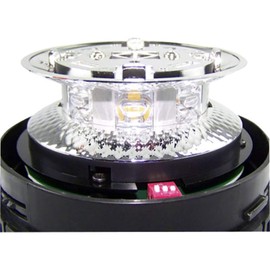 Berger & Schröter 8 LED rotating beacon, magnetic mounting, warning light, signal light, flash light, 12/24 V, magnetic base, suction base, fixed mounting