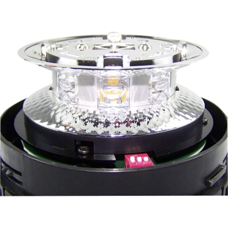 Berger & Schröter 8 LED rotating beacon, magnetic mounting, warning