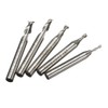 ChaRLes 5 Pieces 2 Flute 2/3/4/5/6 mm 6 mm Shank