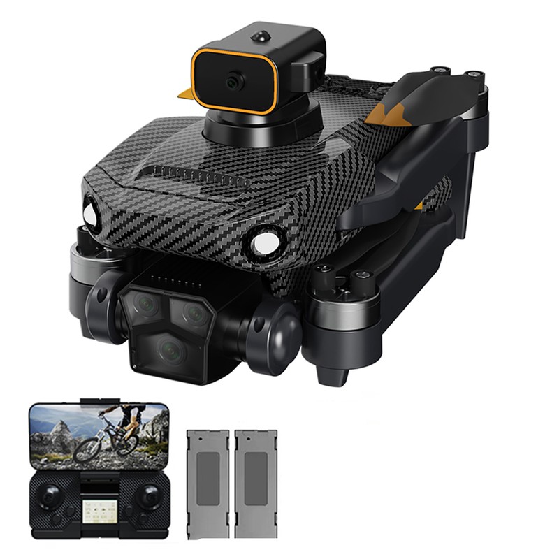 GPS Remote Control Drone with Camera 4K Dual Camera Obstacle