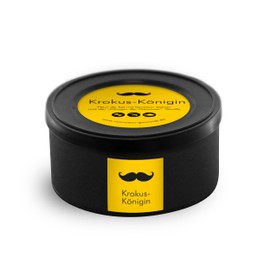 Monsieur Gourmet Salt Mix "Crocus Queen" (Fleur de Sel with Finest Saffron and the "Queen of Spices": Vanilla)