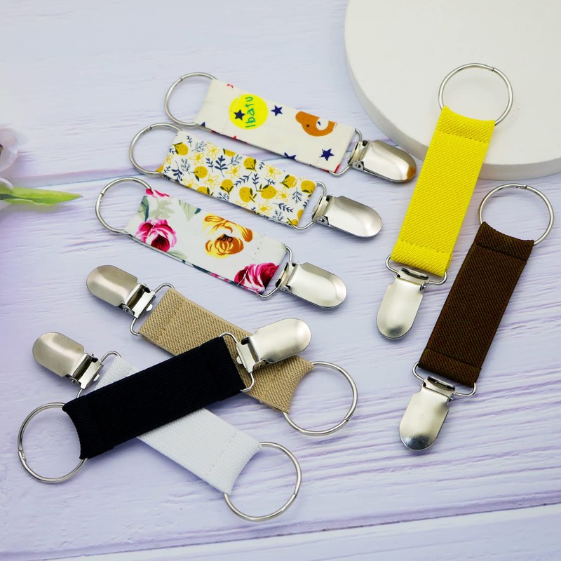 Travel Hat Clips, 8 Pieces Bag Handbag Backpack Luggage Elastic