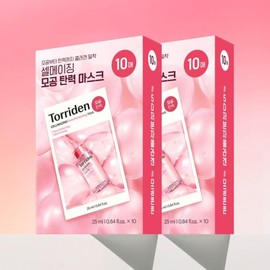 Toriden 셀메이징 저분자 콜라겐 모공 탄력 마스크(20매) Cellmazing Low Molecular Collagen Pore Elasticity Mask (20 Sheets)