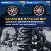 DASBET Adjustable 2-Way Coil Spring Spacers 8 Pack, 1”-2” Lift