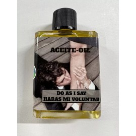MYSTICAL / SPIRITUAL OIL (ACEITE) FOR SPELLS & ANOINTING 1/2 OZ DO AS I SAY