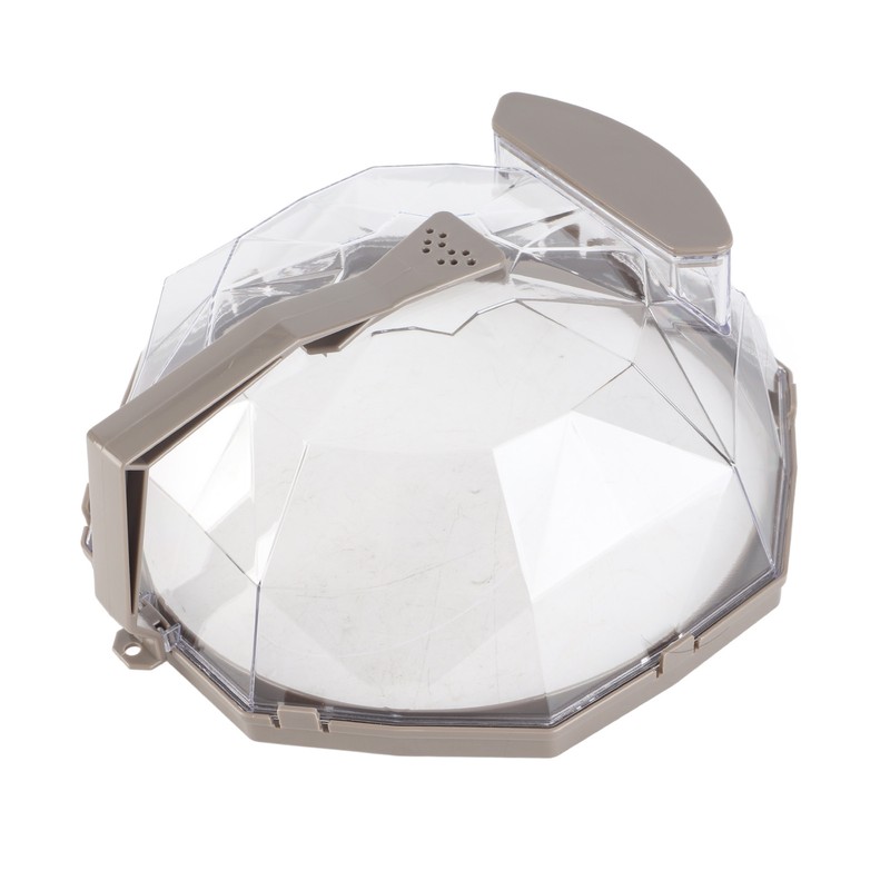Microwave Splash Heating Cover PC Food Splatter Guard with Extension