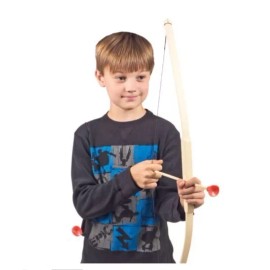 Schylling NEW Schylling 5pc Wooden Bow & Arrow Toy Archery Play Set