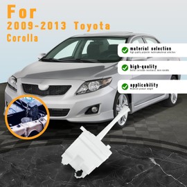 Windshield Washer Reservoir Tank Replace for Toyota Corolla 2009-2013 Accessories with Pump, Cap & Filler Neck, OEM: 85315-12600