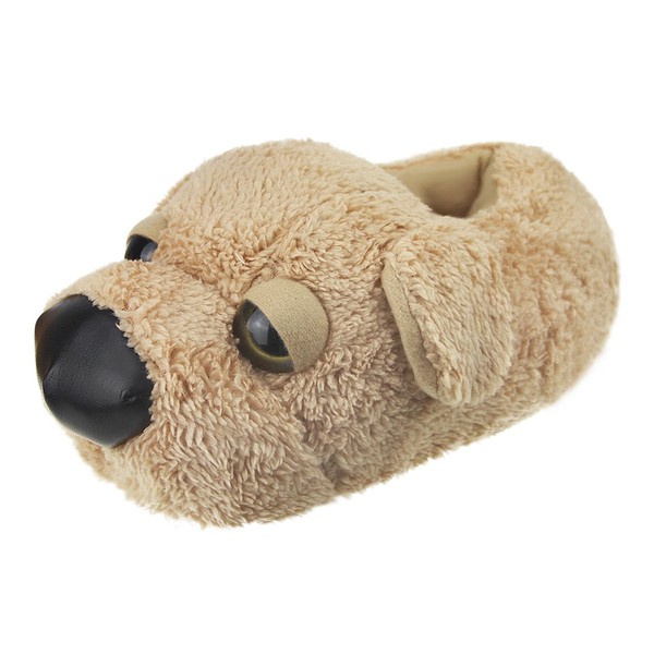 [LYING] Room Shoes, Women's, Men's, Winter, Heeled Slippers, Dogs, Animals,