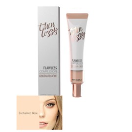 Thin Lizzy Concealer Crème, Waterproof Miracle Makeup That Covers Blemishes & Imperfections All Day Long, Enchanted Rose