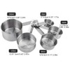 Measuring Cups 5pcs/Set Measuring Spoons Stainless Steel Baking Tool Rust