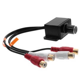 FUNOMOCYA Amplifier Level Controller Bass Knob Cable Audio Amplifier for Car Motorcycle