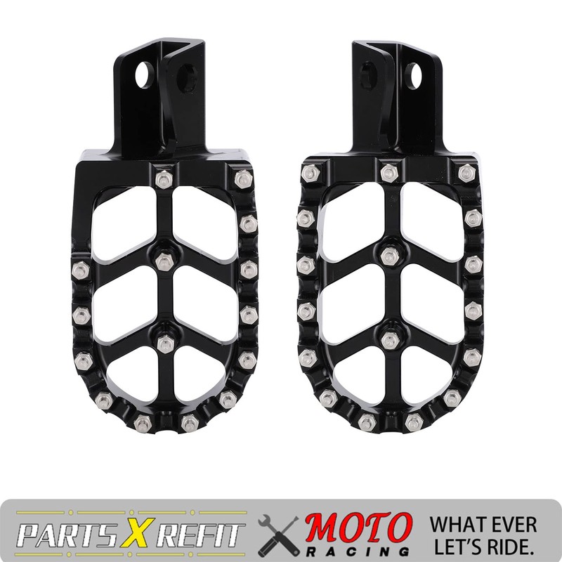 JFG RACING - Estriberas de motocicleta CNC para KLR 650