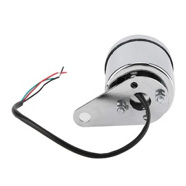 Tachometer, Qiilu Tachometer,2 in 1 Motorcycle LED Digital Voltmeter Tachometer Gauge Metal Odometer Speedometer