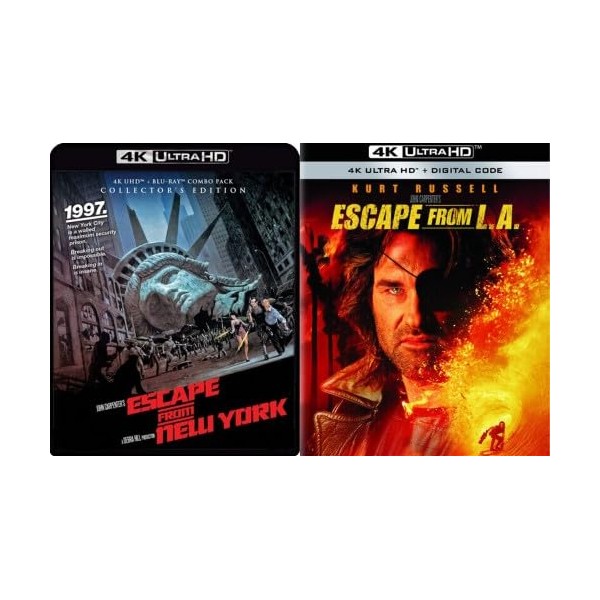 Escape from New York & Escape from L.A. (4K Ultra