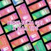 Short Almond Soft Gel Nail Tips, Melous 240PCS Pre Buff
