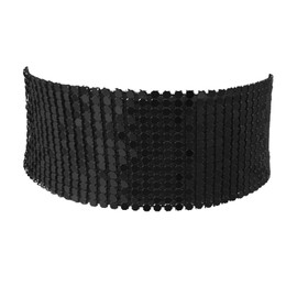 Cherjoury Rhinestone Choker Necklaces For Women Wide Rhinestone Collar Chain Necklace Wide Crystal Choker Rhinestone Neck Chain,Choker Necklace