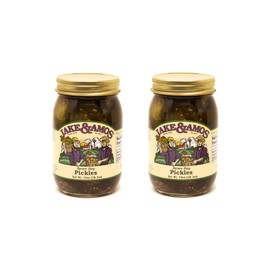 Jake & Amos Amish Style Seven Day Pickles- 2/19 oz. Jars
