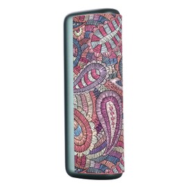 Mekeran IQOS ILUMA Prime Soft PU Leather Case Cover (Paisley Purple)
