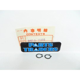 Honda Genuine Honda 11mm Outer Circlip Set Of 2 CB400 CX500 GL1800 Gold Wing CMX450